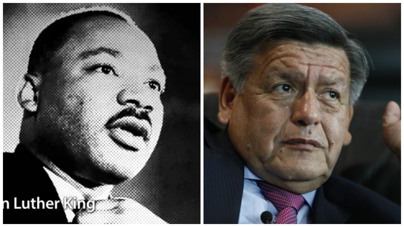 ​YouTube: Comparan a César Acuña con Martin Luther King