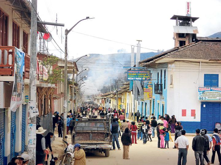 Tres muertos deja protesta en Celendín