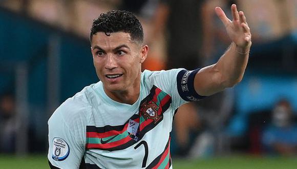 Cristiano Ronaldo se despidió de la Eurocopa 2021 con cinco goles. (Foto: AFP)