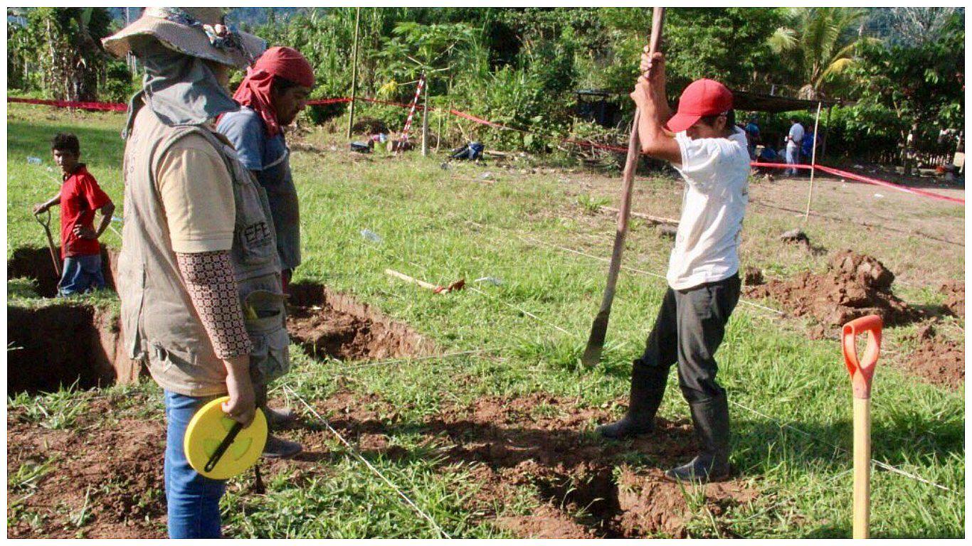 Fiscalía realizó la primera exhumación del caso Madre mía