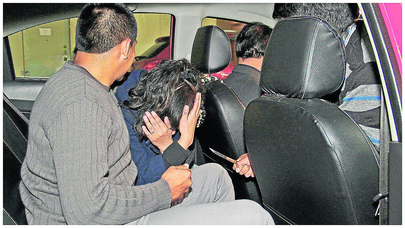 Huancayo: ​Delincuentes vuelven atacar en taxi - colectivo