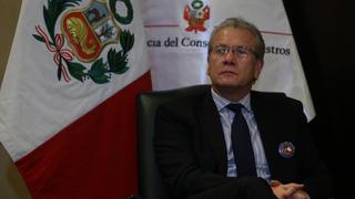 Canciller lamenta renuncia de García Sayán