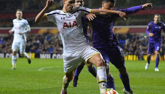 Europa League: Tottenham igualó 1-1 con la Fiorentina