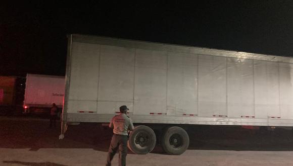 El vehículo en que eran transportados fue asegurado y puesto a disposición en la delegación de la Fiscalía General de la República (FGR) en Linares, Nuevo León. (Foto: Twitter Instituto Nacional de Migración México)