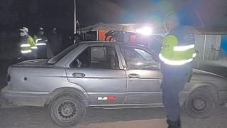 Abandonan vehículo tras frustrado robo en Nuevo Chimbote