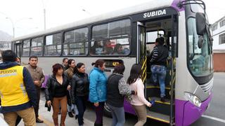 Corredor Morado dejaría de funcionar por transporte informal