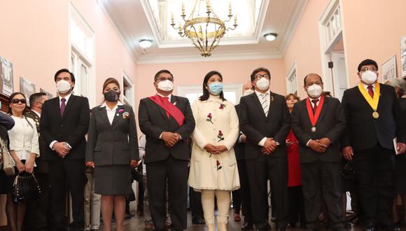 Ceremonia para conmemorar los 93 años de la entrega de Tacna al Perú se realizó este 28 en la ex Casa Jurídica. (Foto: Difusión)