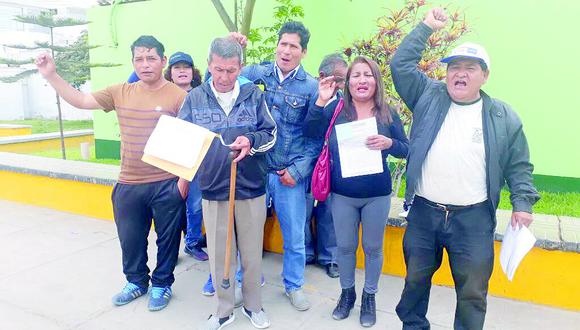 Nuevo Chimbote: Extrabajadores exigen pago de salarios a comuna sureña