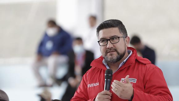 El ministro Geiner Alvarado se mostró dispuesto a colaborar con las investigaciones en su contra. (Foto: PCM)