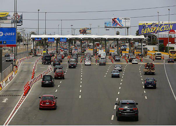 Precios de peajes en la Panamericana Norte y Sur subirán desde el 4 de agosto