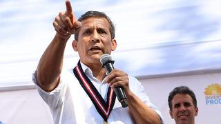 Ollanta Humala sobre Martín Vizcarra: “No cabe una vacancia, debe continuar” 