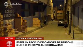 SJL: Hombre muere por coronavirus e hija pide que recojan el cadáver (VIDEO)