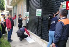 Huancayo: Clausuran tres locales por no contar con certificado ITSE y distorsión de giro