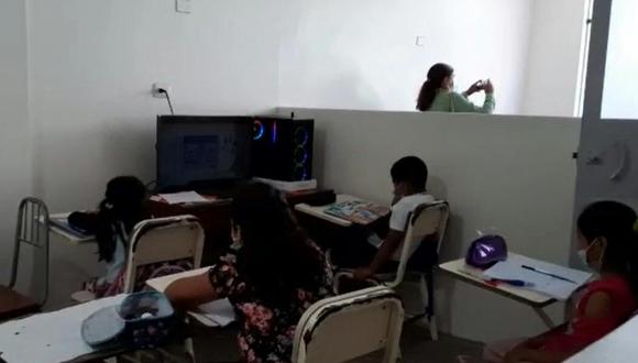 El titular de la Dirección Regional Lambayeque confirmó que las clases virtuales en la región serán hasta el primer semestre del presente año (Foto: Captura de Pantalla RPP)