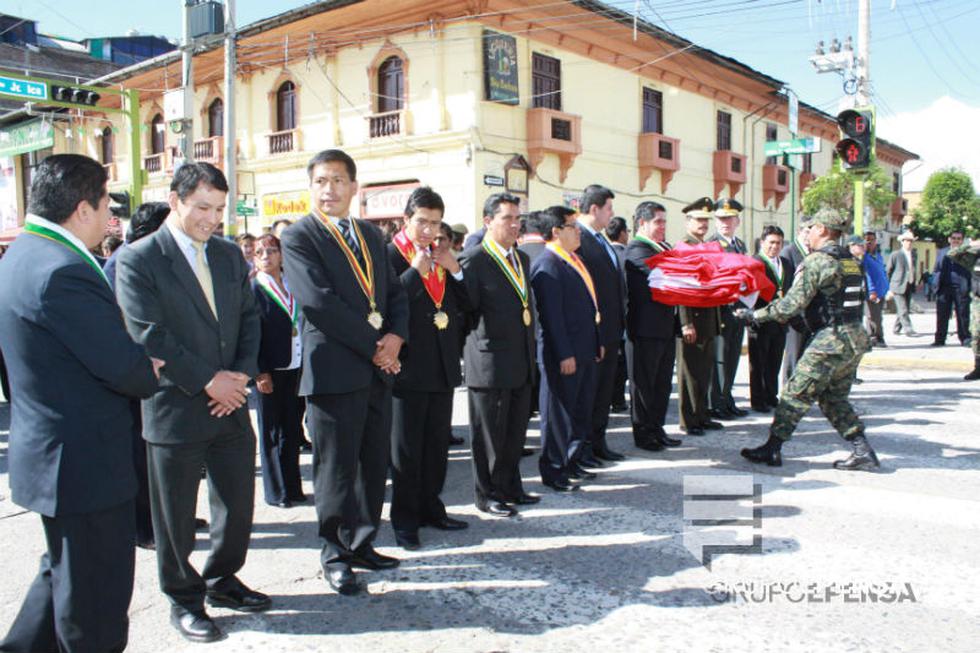Huancayo: Con desfile conmemoran aniversario