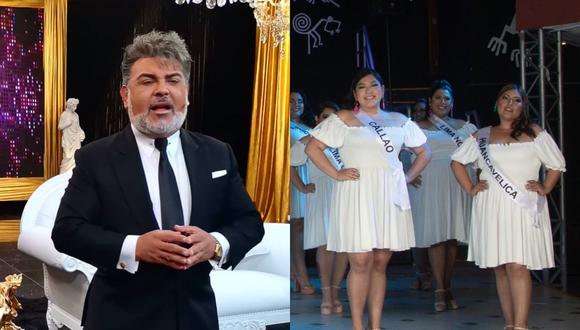 Organización del Miss Curvy Perú emite comunicado tras presentar a sus candidatas en el programa de Andrés Hurtado. (Foto: @misscurvyperu/@andreshurtadooficial).