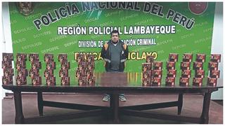 Incautan 1,500 municiones en terminal terrestre de Chiclayo