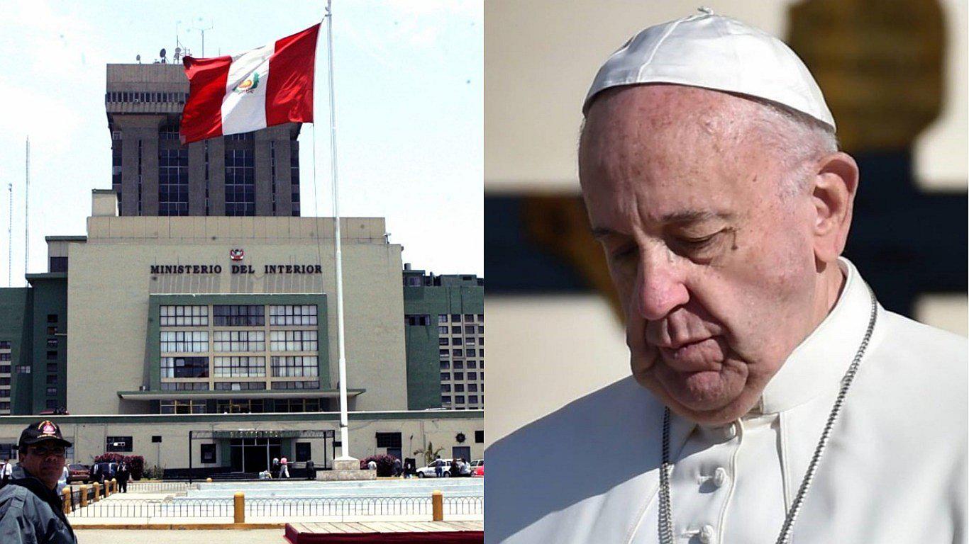 Mininter garantiza seguridad ante cualquier amenaza en actividades del Papa