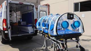 Ica: Gobierno regional adquirió ambulancia y cápsula para traslado de pacientes COVID-19 