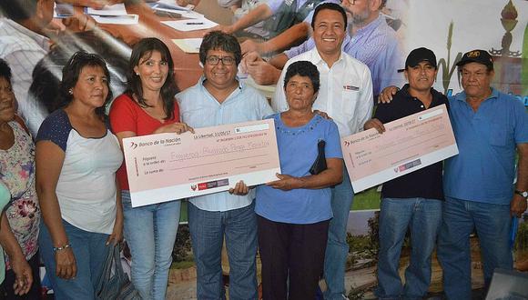 Pacasmayo: Entregaron bonos a agricultores que tuvieron pérdidas de cultivos