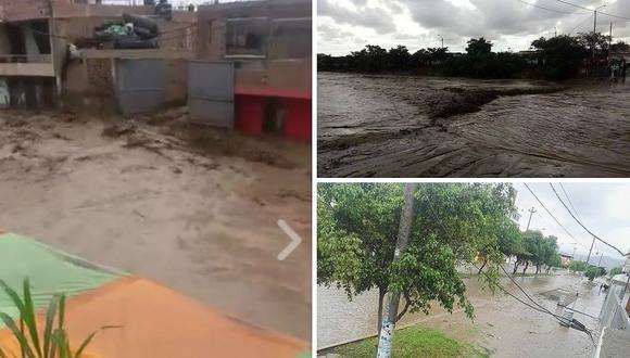 Trujillo: Se activó la quebrada San Ildefonso y llega hasta la avenida Miraflores (VIDEO)