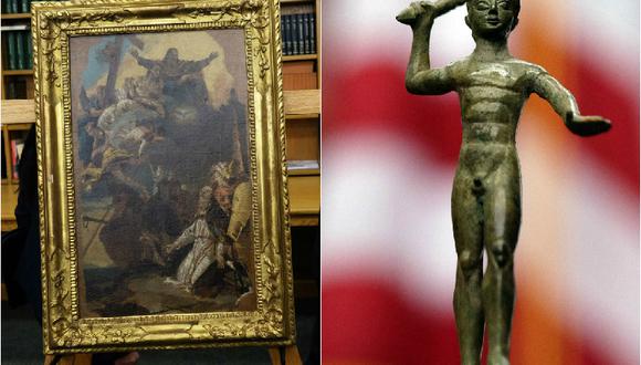 Estados Unidos: Devuelven a Italia dos obras de arte robadas hace décadas