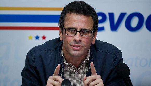 Henrique Capriles convoca movilización de protesta el lunes a sede de Poder Electoral (VIDEO)