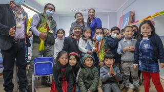 Institución educativa construida por padres de familia es inaugurada en Machu Picchu (FOTOS)
