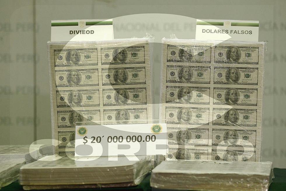 Cae banda "Los casa verde de la falsificación" con 20 millones de dólares falsos en Ate (FOTOS)
