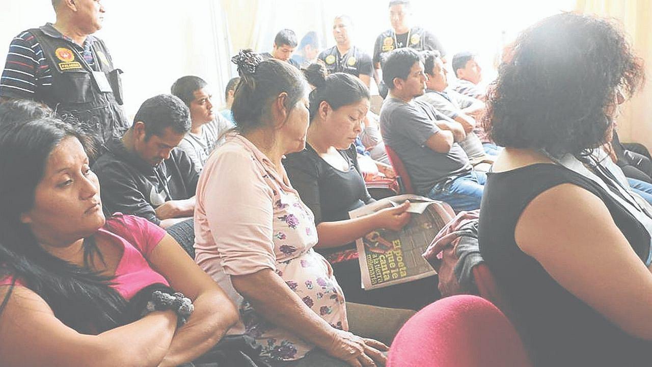 Se frustra la audiencia de acusacion contra “Los Cototos” 