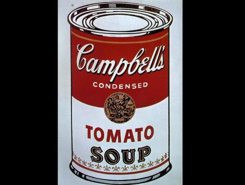 Latas de sopa Campbell lucirán tal como las pintó Warhol