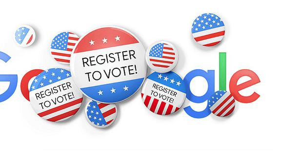 Google conmemora el Día de inscripción para votantes de EE.UU.