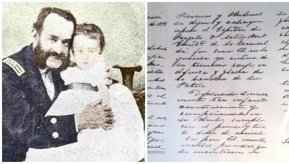 Combate de Angamos: esta fue la última carta que Miguel Grau escribió a su esposa