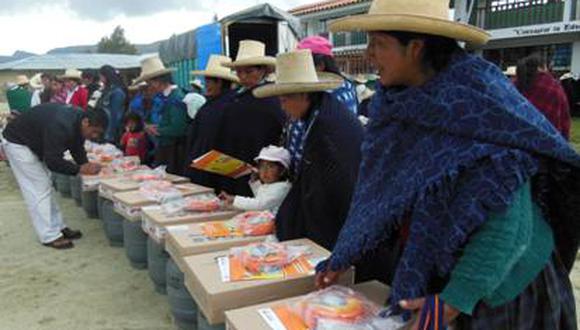 Entregan en Cajamarca ocho mil cocinas a GLP
