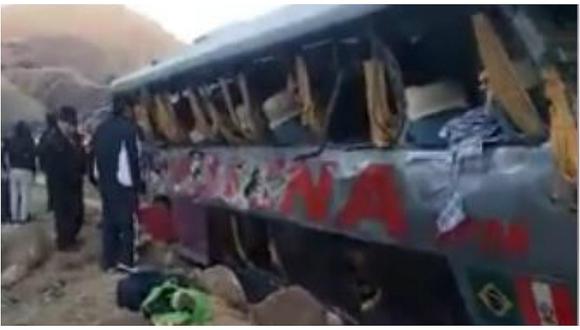 Ayacucho: Esta es la lista de heridos del trágico choque del bus Molina contra un auto