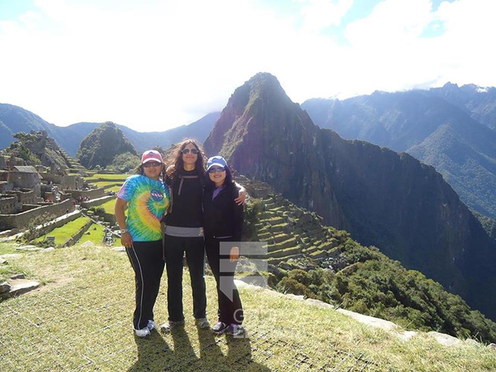 Científicas peruanas de la NASA visitan Machu Picchu