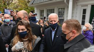 Joe Biden comienza la jornada electoral con una visita a la tumba de su hijo Beau