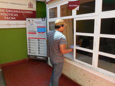 Trámites por dispensa en el JEE Tacna serán hasta este 15 diciembre