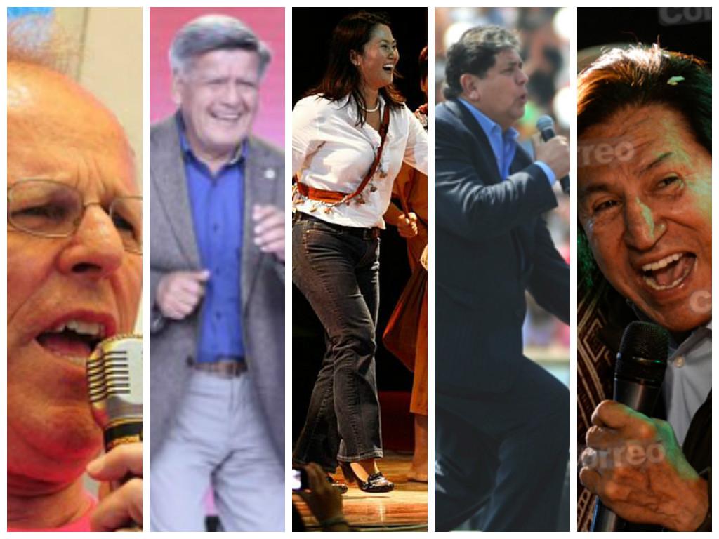 Elecciones 2016: Las canciones dedicadas a Keiko, PPK, Alan, Acuña, Guzmán y Verónika 