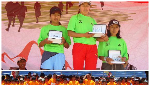 Los mejores atletas de Espinar - Cusco se miden en competencia "10K Antapaccay 2015"