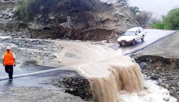 Nasca: Huaico destroza carretera de S/.18 millones