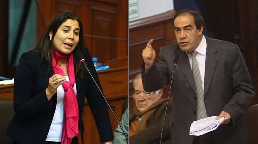 Úrsula Letona discute acaloradamente con Yonhy Lescano en Comisión de Constitución (VIDEO)