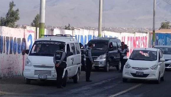 ​Congresistas de Arequipa solicitarán la exclusión de la ley de autos colectivos