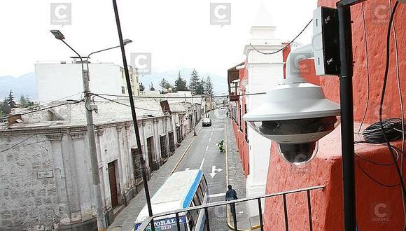 Seguridad: la mitad de las 100 cámaras de Arequipa están obsoletas 
