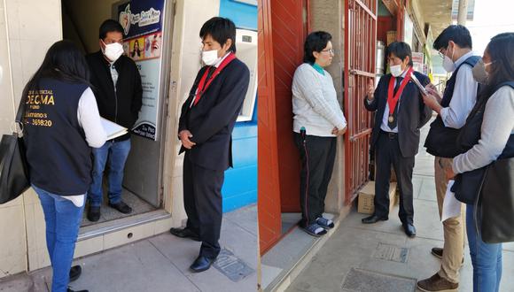 Señalaron que este tipo de visitas continuará en los próximos días. (Foto: Feliciano Gutiérrez)