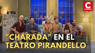 Obra “Charada” en el Teatro Pirandello: Entrevista a parte del elenco (VIDEO)