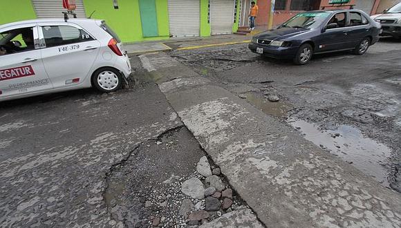 Arequipa: Reconstrucción de calles en cuatro distritos 