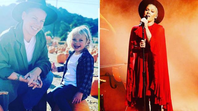 La cantante Pink pasó difíciles momentos con su familia por la pandemia de coronavirus. (@pink).