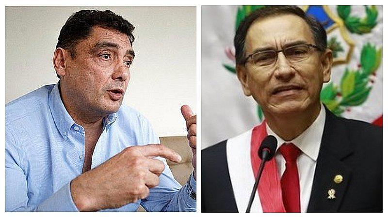 Jorge Villacorta mostró documento de financiamiento de campaña de PPK con firma de Martín Vizcarra 