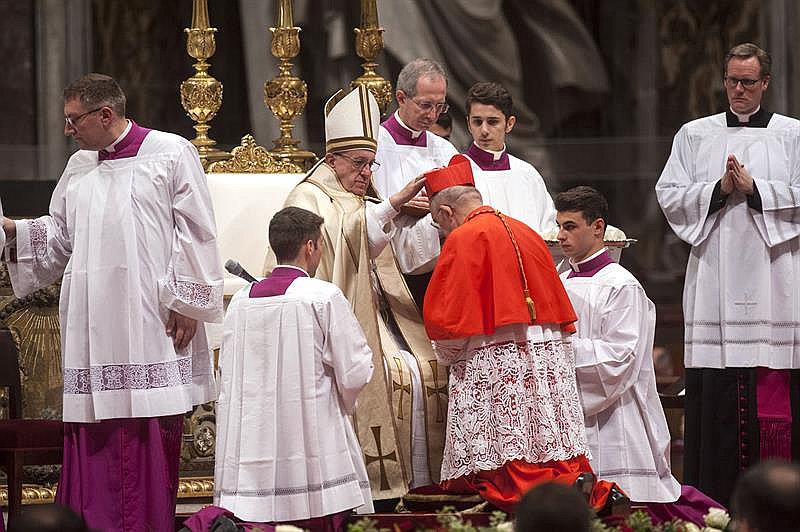 Papa Francisco designa 17 nuevos cardenales en acto realizado en el Vaticano
